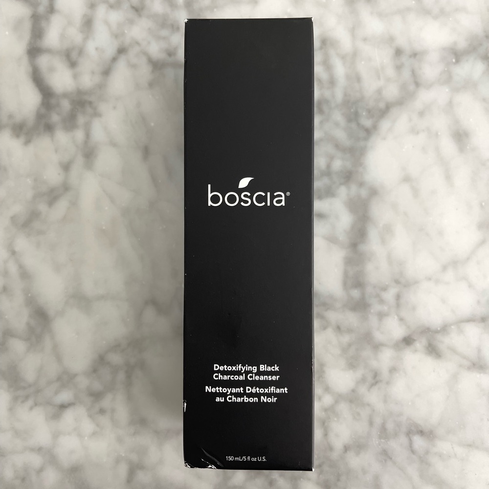 Boscia Detoxifying Black Charcoal Cleanser - Brand New In Box
